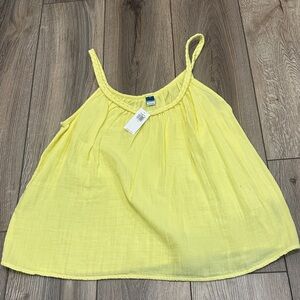 Old Navy Yellow Sleeveless Top